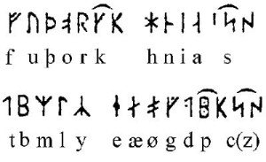 Medieval runes