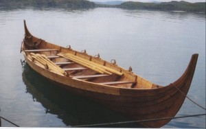Holmrygr has five pairs of oars, oarlocks, floorboards, thwarts and rudder. (Photo Sverre Bakkevik)
