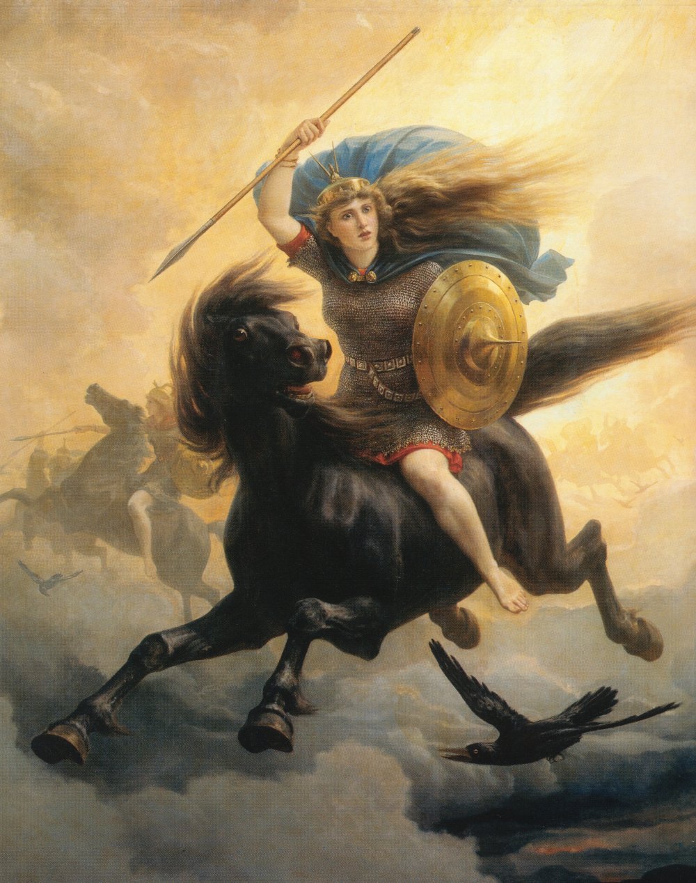 Vikings History — stormbornvalkyrie: A Shieldmaiden was a woman